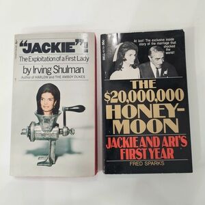 Set of Two Books: 'Jackie' and 'The $20,000,000 Honeymoon'